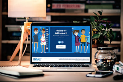 JDRF - Website Creation