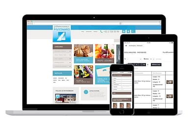 Papeteries Huysmans - Application web