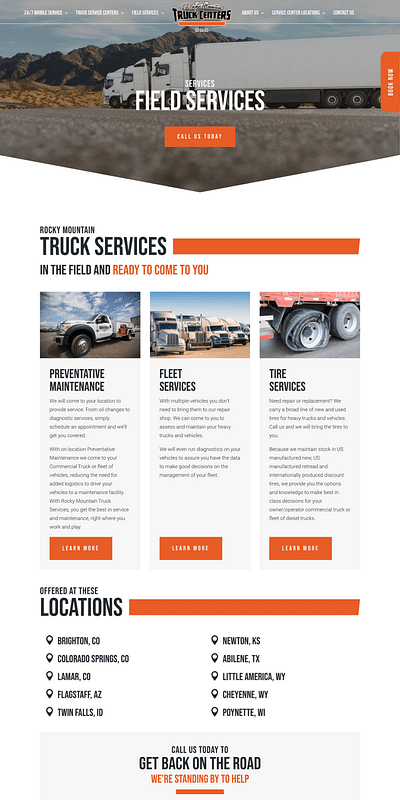 Rocky Mountain Truck Centers - Design & graphisme