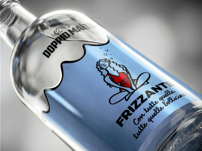 Doppio Malto — Bottle Design per l’acqua microfiltrata - Packaging
