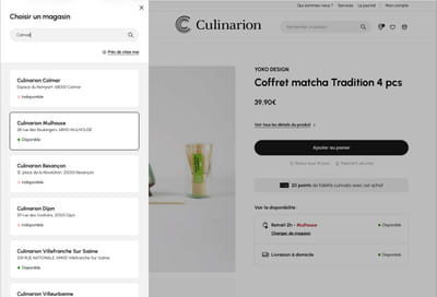 Ambiance & Styles et Culinarion - Application web
