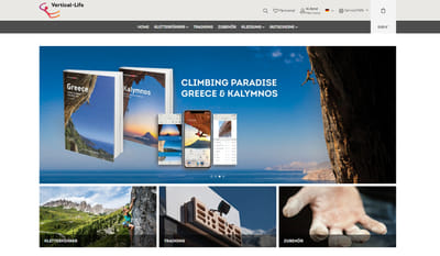 Onlineshop für Vertical-Life - E-Commerce