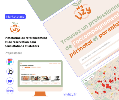 Plateforme de référencement et de réservation - Application web