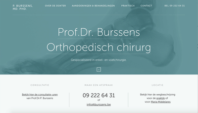 Website in wordpress for a doctor - Website Creatie