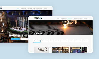 Addition - Website / Branding - Création de site internet