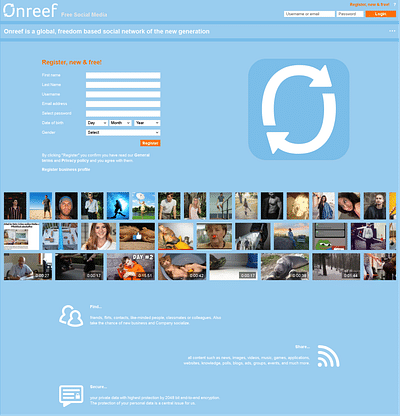 https://www.onreef.com - Réseaux sociaux
