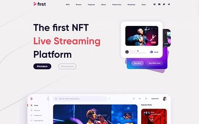 First-NFT - Web Applicatie