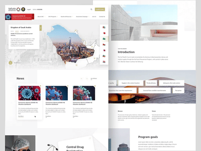 Gulf Health Council - Ergonomy (UX/UI)