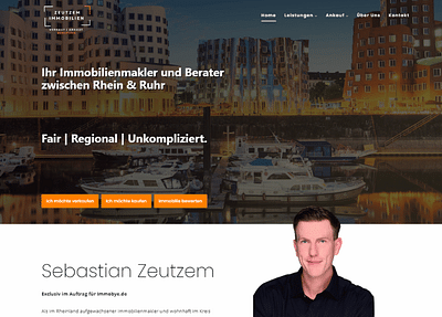 Zeutzem Immobilien • Website Entwicklung - Creación de Sitios Web