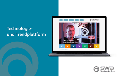 Technologie- und Trendplattform Stadtwerke Bonn - Création de site internet