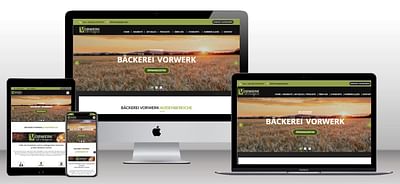 Bäckerei mit 5 Niederlassungen - Webseitengestaltung