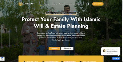 Amana Law - Website Creation