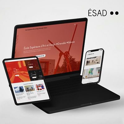 Site vitrine - Ecole supérieure - Création de site internet