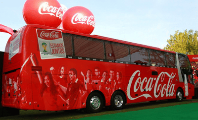 Mobile Guerrilla Marketing for Coca Cola - Advertising