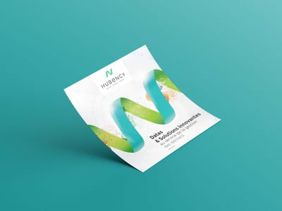 Plaquette corporate - Hubency - Image de marque & branding