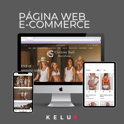 PÁGINA WEB E-COMMERCE - Création de site internet