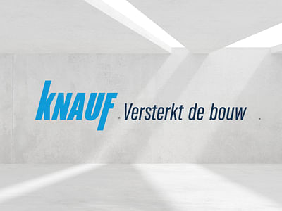 Knauf | Versterkt de bouw - Graphic Design