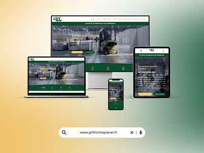 Site Vitrine | Entreprise de réemploi de matériaux - Création de site internet