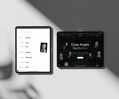 Crazy Angels Hairfashion - Webseitengestaltung