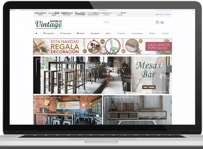 La eCommerce MueblesVintage - Growth Marketing
