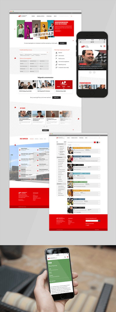 AP Hogeschool - Website Creatie