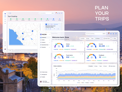 Custom CRM & Data analytics solution - Website Creation