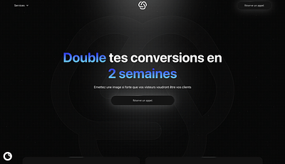 Site web Agence webdesign - Création de site internet