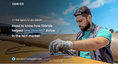 helped One Stop NDT thrive in the NDT market - Webseitengestaltung