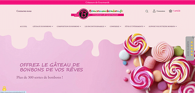 Refonte site E-Commerce - Creación de Sitios Web