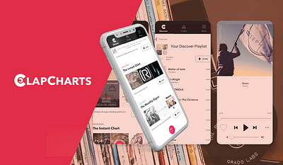 ClapCharts | Application iOS et Android natives - Application mobile