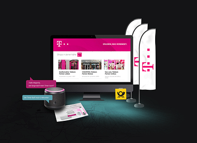 Marketing - Deutsche Telekom - Webseitengestaltung