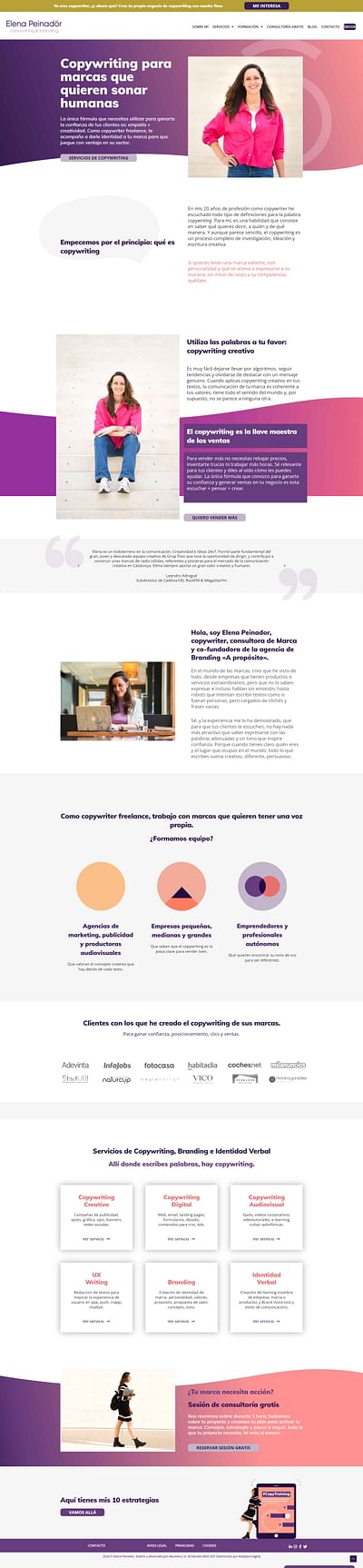 Elena Peinador Copywriting - SEO