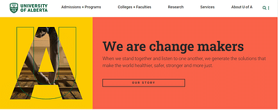 Web Development & Design For University Of Alberta - Website Creation