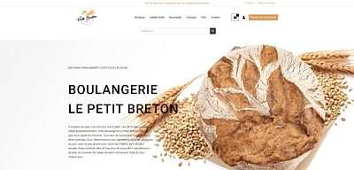 LE PETIT BRETON - Webseitengestaltung