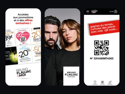 Application mobile Bruno Flaujac - Application mobile