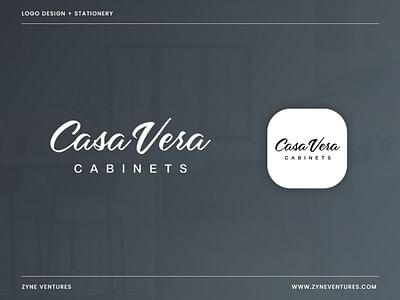 Casa Vera Cabinets - Logo Design - Advertising