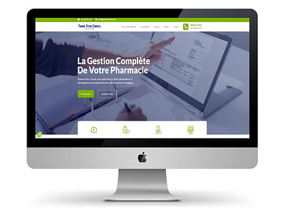 Création site internet gestion de pharmacies - Website Creatie