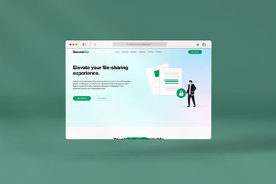 Diseño Web | SecureDoc - Online Advertising
