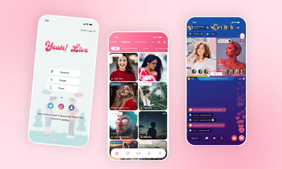 Live Streaming App Development - Mobile App