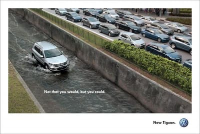 Not that you would, but you could. - Advertising
