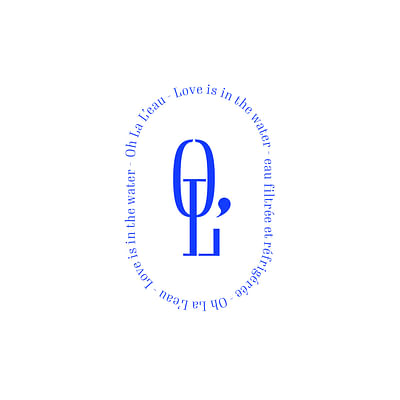 Brand identity for Oh La L’Eau - Identité Graphique