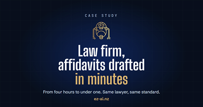 Law firm case time cut from 12 hours to 3 per client with AI - Desarrollo de Software