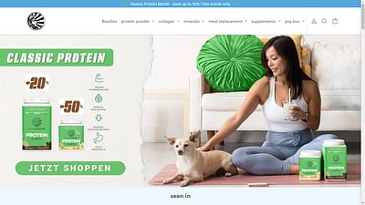 Sunwarrior Deutschland | Health & Supplement Store - Creación de Sitios Web