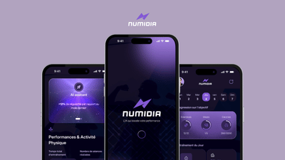 Numidia - Application mobile sport & performance - Application mobile