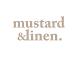 Mustard and Linen Branding and Interiors
