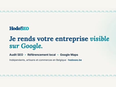 hodoseo.be : site optimisé pour le référencement local - SEO