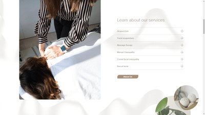 Creative Website Design (Wellness Clinic) - Webseitengestaltung