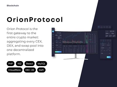 Orion Protocol - Webseitengestaltung