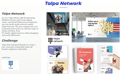 Talpa Network - Branding & Positionering
