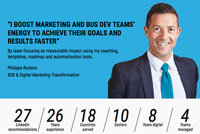 5 challenges - Phil Ruttens B2B Digital Marketing - Stratégie digitale